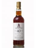 A bottle of Abbey Whisky / 40 Year Old Speyside