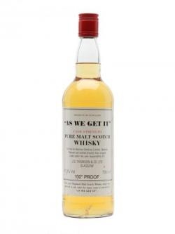 Aberlour-Glenlivet / As We Get It Speyside Single Malt Scotch Whisky