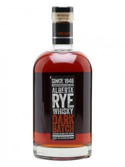 Alberta Rye Dark Batch Canadian Blended Rye Whisky
