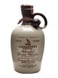 A bottle of Alexander's Special Blended Whisky / Bot.1940s Blended Scotch Whisky