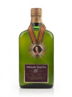 Ambassador 25 Year Old Blended Scotch - 1960s