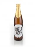 A bottle of And Union Unfiltered Lager