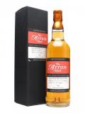 A bottle of Arran Bordeaux Wine Cask Finish Island Single Malt Scotch Whisky