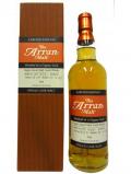 A bottle of Arran Limited Editon Cognac Cask
