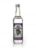 A bottle of Artemida TBIC Blackcurrant Vodka - 1990s
