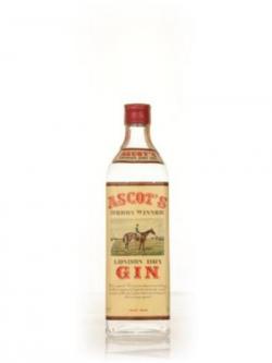 Ascot’s Derby Winner London Dry Gin - 1960s