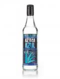 A bottle of Azteca Azul Blanco Tequila