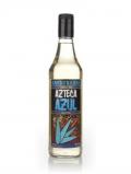 A bottle of Azteca Azul Gold Tequila