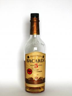 Bacardi 5 year Aejo Superior Front side
