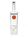 A bottle of Bakon Vodka