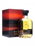 A bottle of Balblair 1989 Highland Single Malt Scotch Whisky