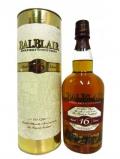 A bottle of Balblair A Spirit Of The Air 16 Year Old