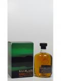 A bottle of Balblair Highland Malt Scotch Whisky 1990