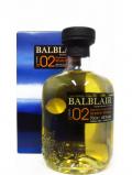 A bottle of Balblair Highland Single Malt 1st Release 2002 10 Year Old