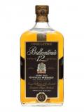 A bottle of Ballantine's 12 Year Old / Bot.1980s Blended Scotch Whisky