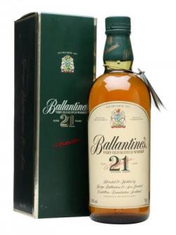 Ballantine's 21 Year Old / Old Presentation Blended Scotch Whisky