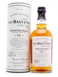 A bottle of Balvenie 14 Year Old  / Roasted Malt Speyside Whisky