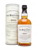 A bottle of Balvenie 1993 / Port Wood Finish Speyside Single Malt Scotch Whisky