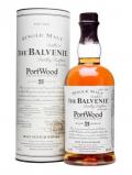 A bottle of Balvenie 21 Year Old / Port Wood Finish / First Release Speyside Whisky