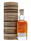 A bottle of Balvenie 50 Year Old / Cask #4570 Speyside Single Malt Scotch Whisky