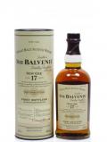 A bottle of Balvenie New Oak First Bottling 17 Year Old