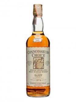 Banff 1974 / Bot.1991 / Connoisseurs Choice Speyside Whisky