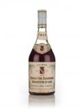 A bottle of Barnett& Fils 1914 Fine Champagne Cognac