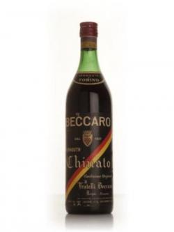 Beccaro Vermouth Chinato 1l - 1960