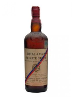 Bellow's Private Stock / Bot. 1930s Blended Scotch Whisk