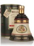 A bottle of Bells 1988 Christmas Decanter