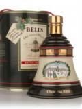 A bottle of Bells 1989 Christmas Decanter
