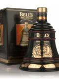 A bottle of Bells 1995 Christmas Decanter