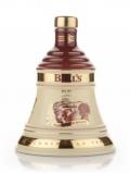 A bottle of Bells 1996 Christmas Decanter
