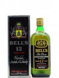A bottle of Bells Deluxe Blended Scotch 12 Year Old