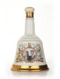 A bottle of Bells Prince Andrew and Miss Sarah Ferguson 1986 Decanter (nearly empty)