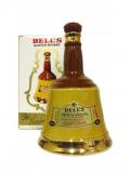 A bottle of Bells Wade Decanter Bell