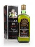 A bottle of Bell’s 12 Year Old De Luxe Blended Scotch Whisky (Boxed) - 1980s