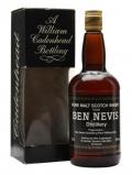 A bottle of Ben Nevis 19 Year Old / Cadenhead's Highland Single Malt Scotch Whisky