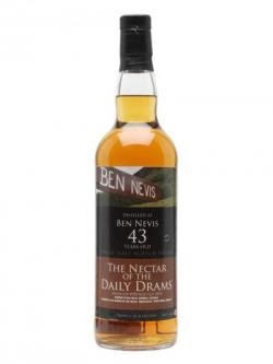 Ben Nevis 1970 / 43 Year Old / Nectar of the Daily Drams Highland Whisky