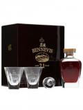 A bottle of Ben Nevis 1990 / 21 Year Old / Glass Set / Ruby Port Finish Highland Whisky