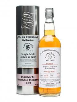 Ben Nevis 1992 / 20 Year Old / Sherry Butt #2308 / Signatory Highland Whisky