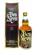 A bottle of Ben Nevis Blended Scotch 8 Year Old