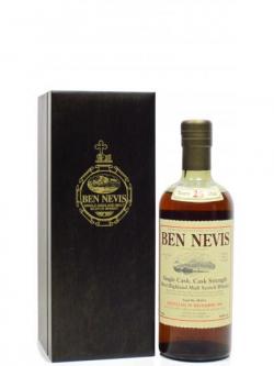 Ben Nevis Single Cask Cask Strength 1984 25 Year Old