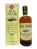 A bottle of Ben Nevis Single Highland Malt 1971 26 Year Old