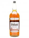 A bottle of Benriach 12 Year Old / Large Bottle Speyside Single Malt Scotch Whisky