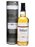 A bottle of Benriach 1983 / 29 Year Old / Cask #291 Speyside Whisky