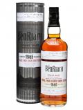 A bottle of Benriach 1985 / 26 Year Old / Peated PX Sherry Finish Speyside Whisky