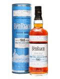 A bottle of Benriach 1985 / 27 Year Old / Peated Virgin Oak Finish #7188 Speyside Whisky