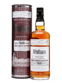 Benriach 1989 / 22 Year Old / Virgin Oak Finish Speyside Whi