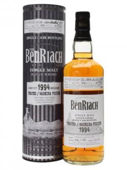 Benriach 1994 / 20 Year Old / Peated / Madeira Finish Speyside Whisky